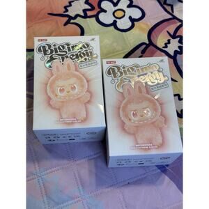 BUNDLE of 2x POPMART Labubu Big Into Energy The Monsters Loyalty Plush AUTHENTIC